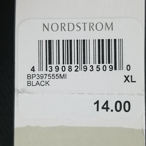🌵4/$20  BP Nordstrom Women's Bodysuit Thong Cut Black Ribbed Sleeveless  XL - Picture 4 of 6